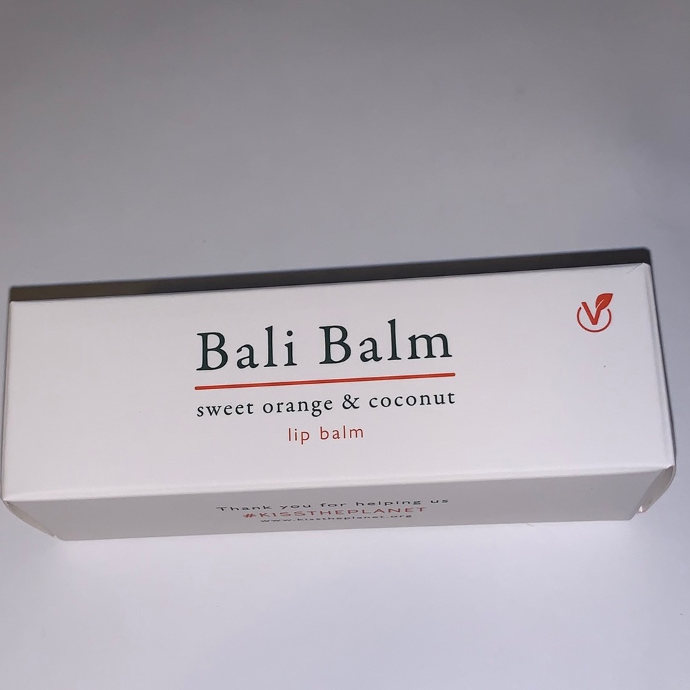 Bali balm - sweet orange and coconut lip balm